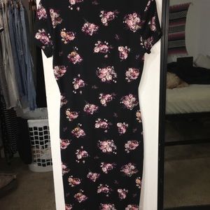 Floral Shaping Dress
